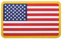 Vlajka USA na suchý zip
